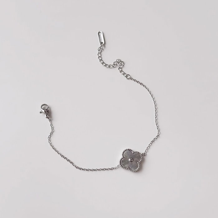 Heliophilia Silver Pulsera de Acero Inoxidable 316L Plateada Resistente a la Corrosión Elegante Ideal para Cualquier Ocasión